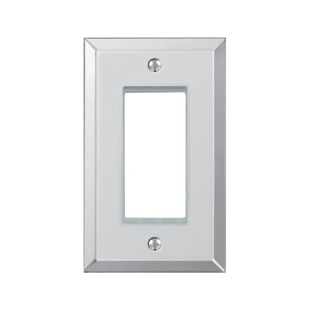 Amerelle Amerelle Clear 1 gang Acrylic Decorator Wall Plate 1 pk 66R